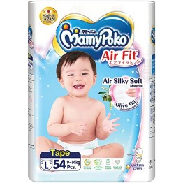 Mamy Poko Air Fit Tape L54 X  4 Packs